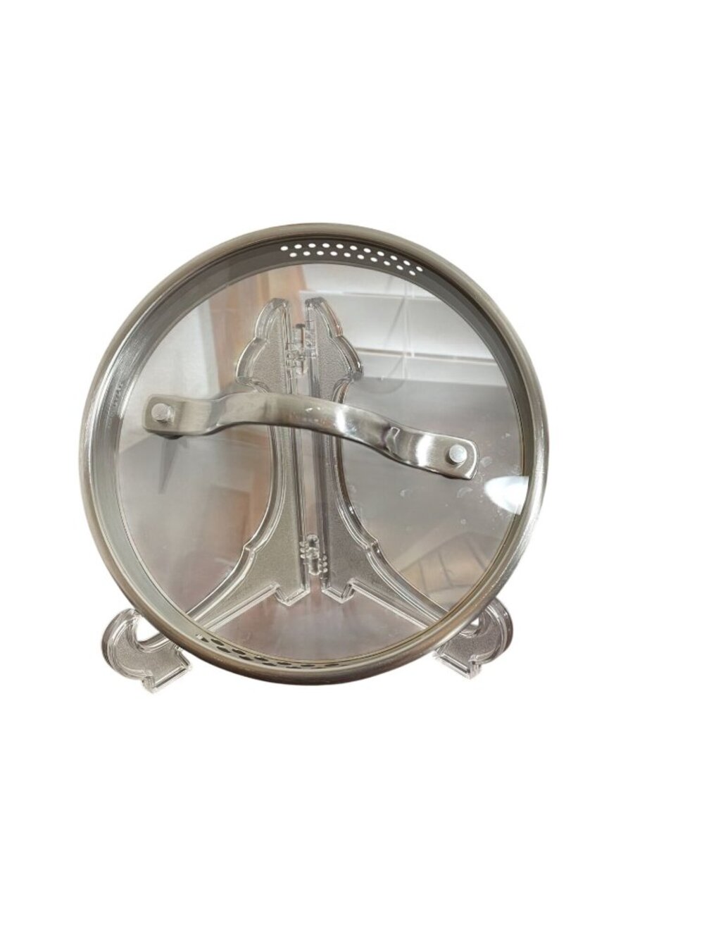 Replacement Straining Lid - Universal 7 inch by 1 inch - Stainless Steel